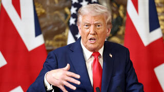 הצהרת נשיא ארה"ב דונלד טראמפ וראש ממשלת בריטניה קיר סטרמר