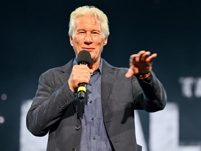 ריצ'רד גיר באירוע "יחד למען פלסטין"