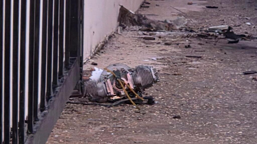 Дрон в Эйлате נפילת כטב"ם באילת