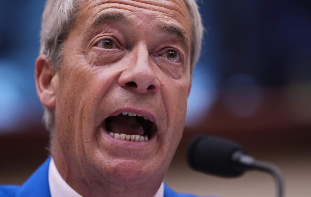 נייג'ל פראג' בדיון ב בית הנבחרים של ארה"ב 3 בספטמבר