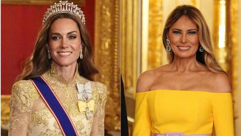 מלניה טראמפ וקייט מידלטון