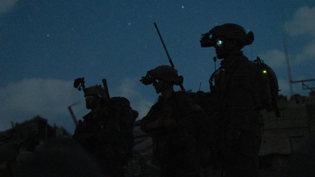 פעילות כוחות אוגדה 162 בעיר עזה