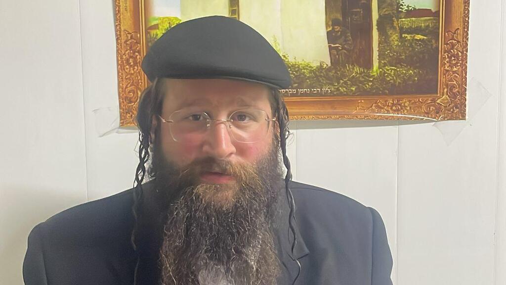 יעקב ברנוי, גבאי בית הכנסת ליד קברו של רבי נחמן