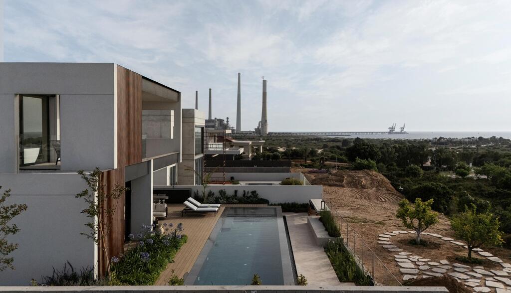 בית פרטי בקיסריה. תכנון ועיצוב: ישראל נוטס