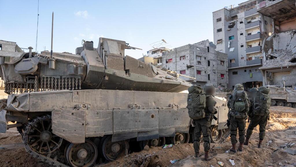 תיעוד פעילות הלחימה של כוחות צה"ל, אוגדה 98 ברחבי  העיר עזה