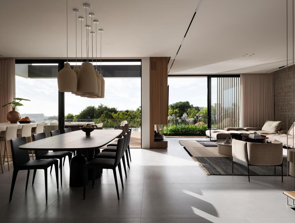 בית פרטי בקיסריה. תכנון ועיצוב: ישראל נוטס