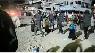 אנשי חמאס מוציאים להורג משתפי פעולה