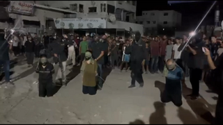 אנשי חמאס מוציאים להורג משתפי פעולה