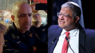 ח"כ נעמה לזימי מתעמתת עם המשטרה בירושלים