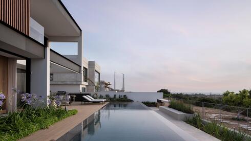 בית פרטי בקיסריה. תכנון ועיצוב: ישראל נוטס