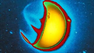 התמונה הראשונה באור אולטרה-סגול מהאטמוספרה החיצונית של כדור הארץ, הגאוקורונה. תמונה זו צולמה על ידי צוות משימת אפולו 16 בשנת 1972