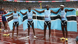 הפתעה גדולה. הרצים של בוטסואנה