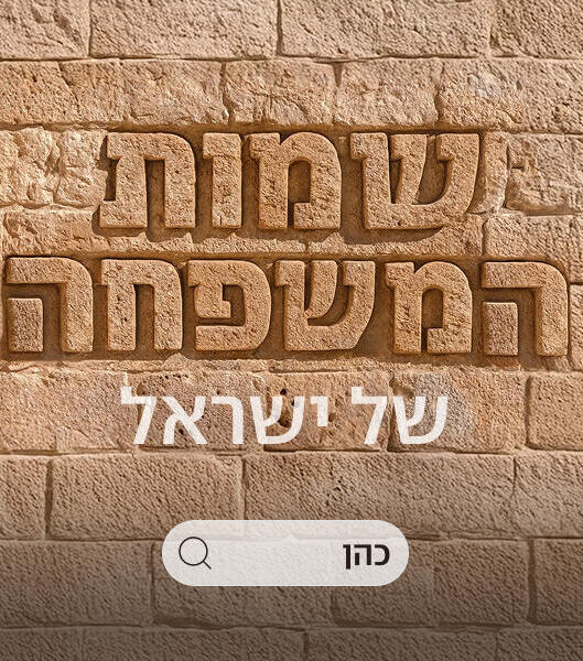 פרויקט שמות המשפחה של ישראל