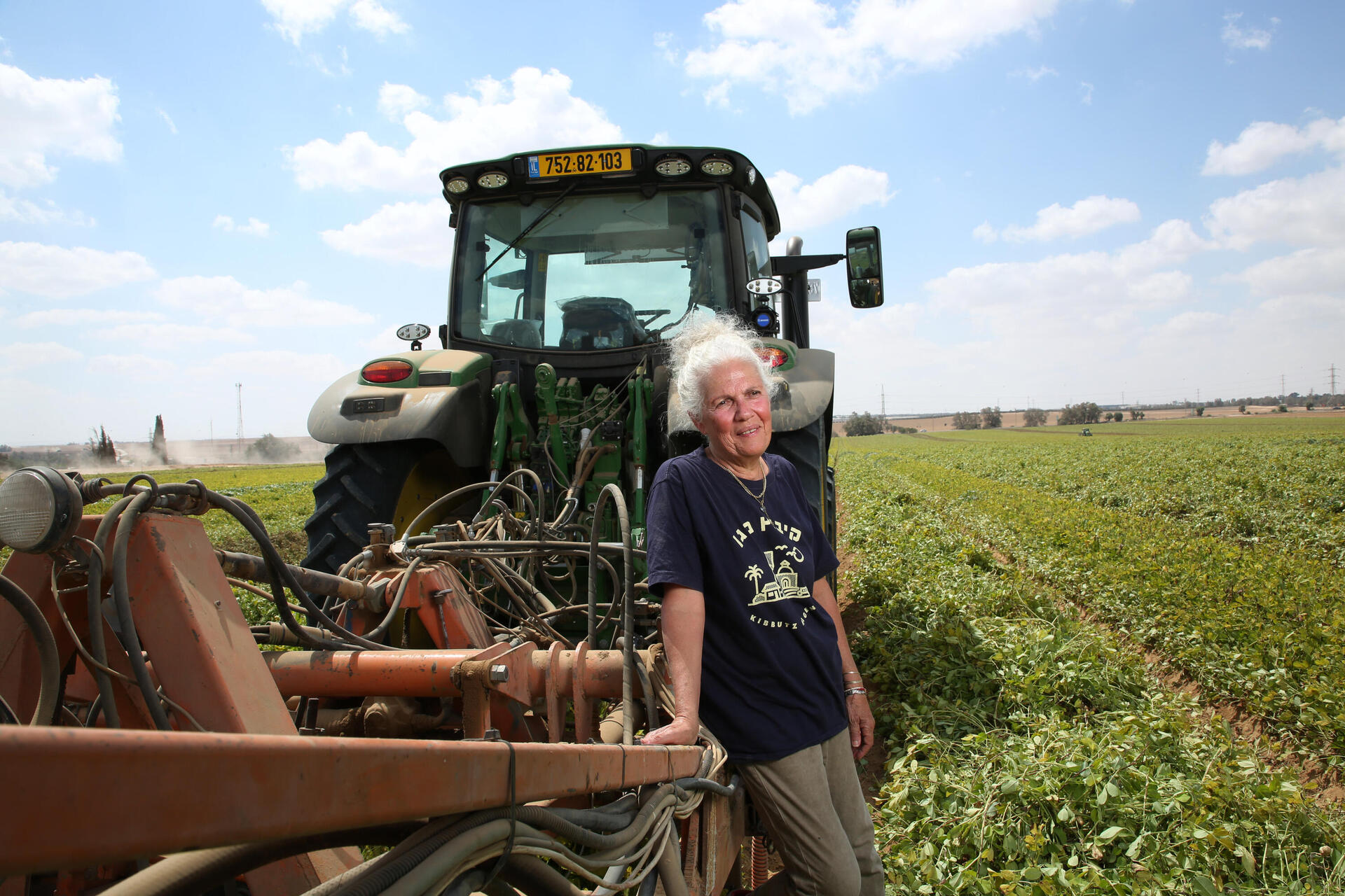 החקלאית שלא נטשה. אורנה איינשטיין, מרכזת הגד"ש של קיבוץ מגן 
