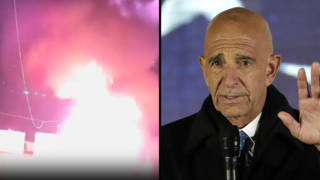 רגעי הפגיעה והשריפה על סירת המשט לעזה שעגנה בתוניסיה