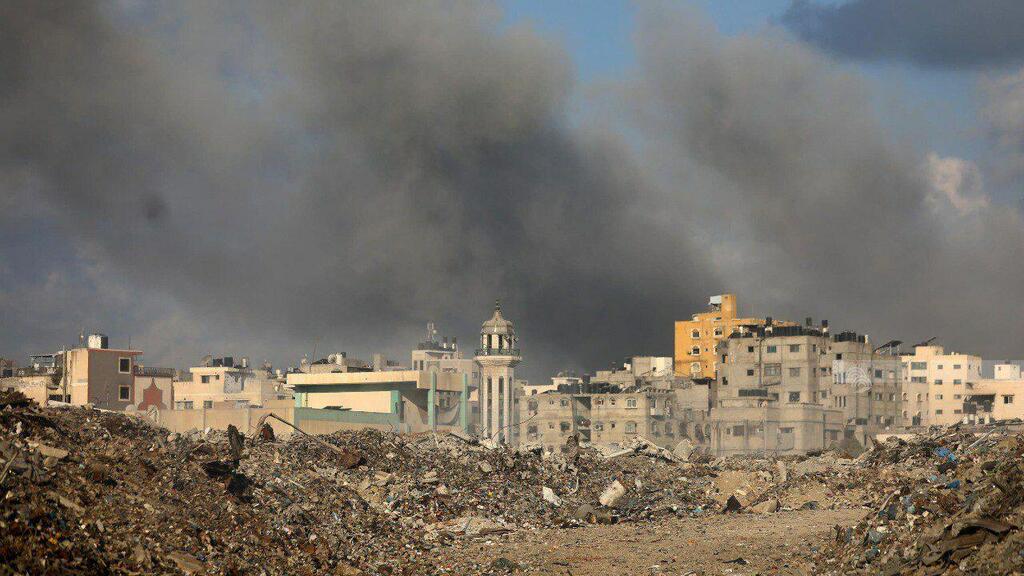 Удары ВВС ЦАХАЛа по Газе תקיפות אוויריות בעיר עזה