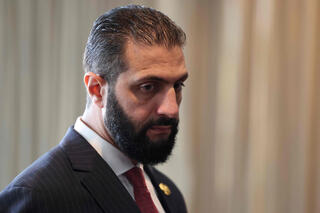 אל ג'ולני, נשיא סוריה, בעצרת הכללית של האו"ם בניו יורק