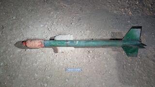 רקטה שאותרה בטולכרם