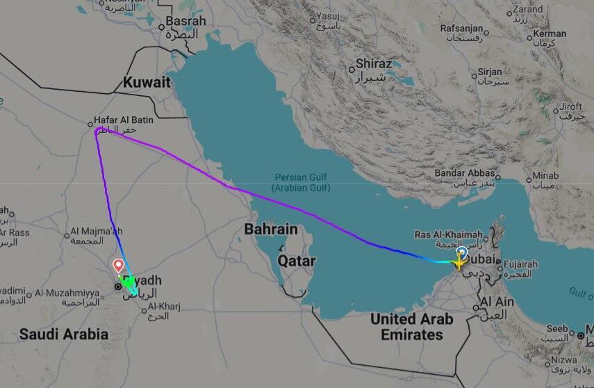 טיסה לתל אביב נחתה בסעודיה - עם מטוס מלא ישראלים