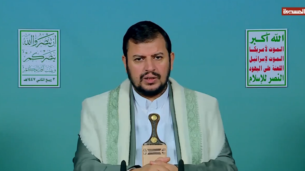 Abdul-Malik Badr al-Din al-Houthi, leader of the Houthis in Yemen עבד אל-מלכ בדר א-דין אל-חות'י, מנהיג החות'ים בתימן