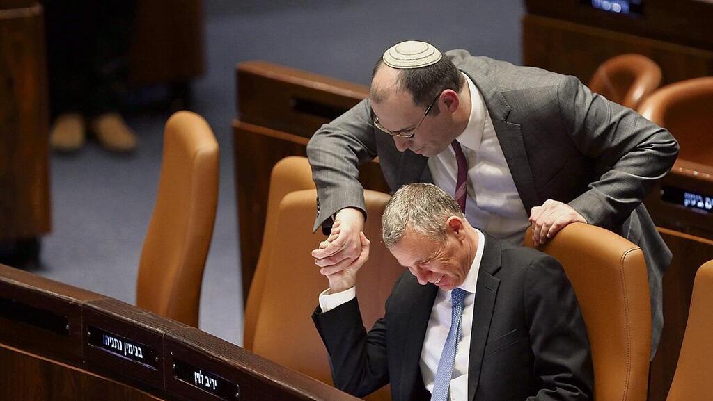 Ярив Левин и Симха Ротман (Фото: Алекс Коломойский) יריב לוין ושמחה רוטמן