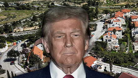 נתניהו, טראמפ, יהודה ושומרות