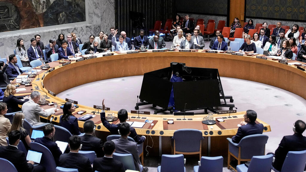 A UN Security Council meeting (Photo: Eduardo Munoz/Reuters) כינוס מועצת הביטחון של האו"ם