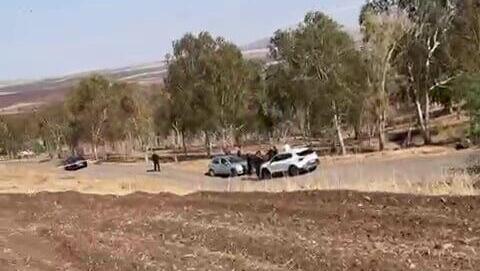 הזירה בנאעורה שבה נמצאה גופת אישה