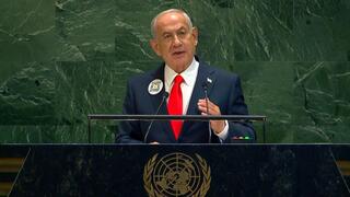    נתניהו נואם בכינוס עצרת האו"ם הכללית