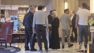 פאליק ורעייתו בבית המלון של ראש הממשלה