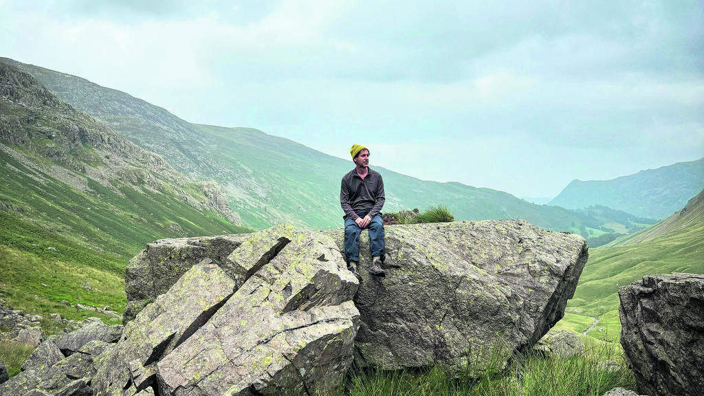 בירידה מ־Tarn Grisedale בדרך ל־Patterdale ביום החמישי להליכה | צילום: יונתן בלום