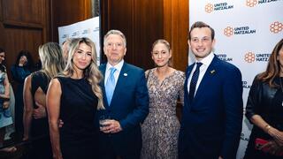 אלכס וויטקוף באירוע איחוד הצלה