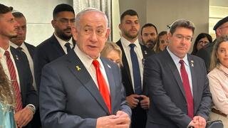 ראש הממשלה בנימין נתניהו בקבלת שבת בקונסוליה הישראלית בניו יורק