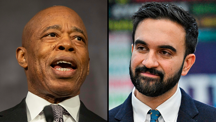 זוהראן ממדאני, אריק אדמס ראש העיר ניו יורק