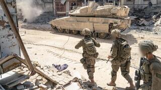 פעילות חטיבה 188 בעיר עזה