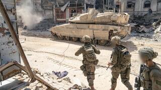 פעילות חטיבה 188 בעיר עזה