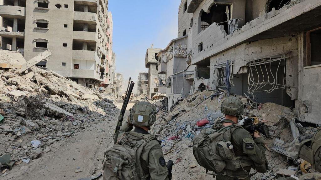 יואב זיתון בעיר עזה עם חטיבת ביסל"ח