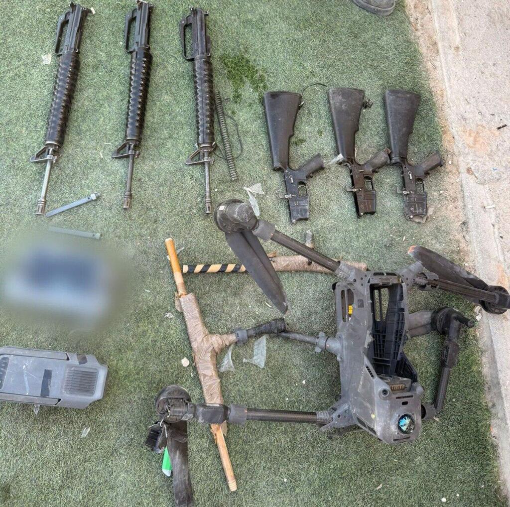 לוחמי אוגדה 80 סיכלו רחפן שניסה להבריח אמל"ח