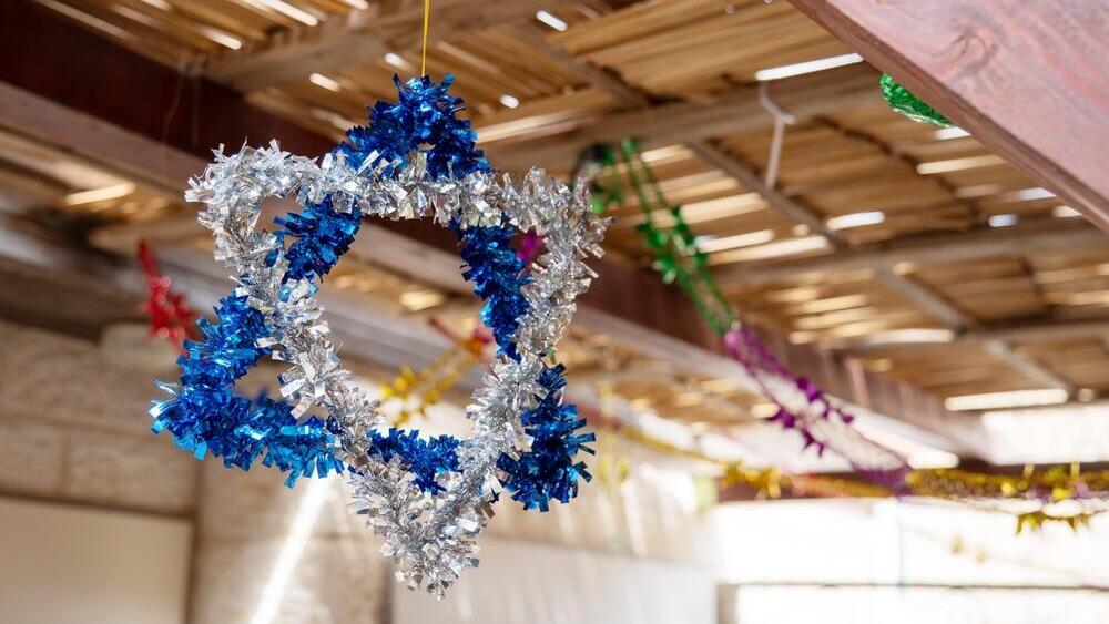 Магендавид в сукке в дни Суккот (Фото: shutterstock) Магендавид в сукке в дни Суккот