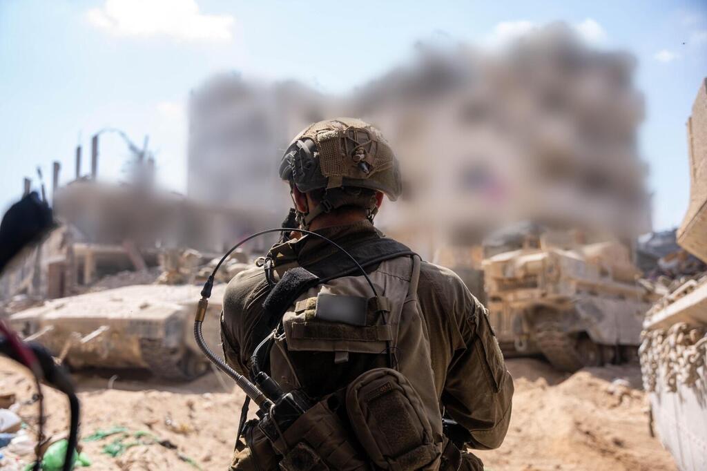 Bislamach Brigade forces operate in Gaza (Photo: IDF Spokesperson) פעילות חטיבת ביסל"ח בעיר עזה