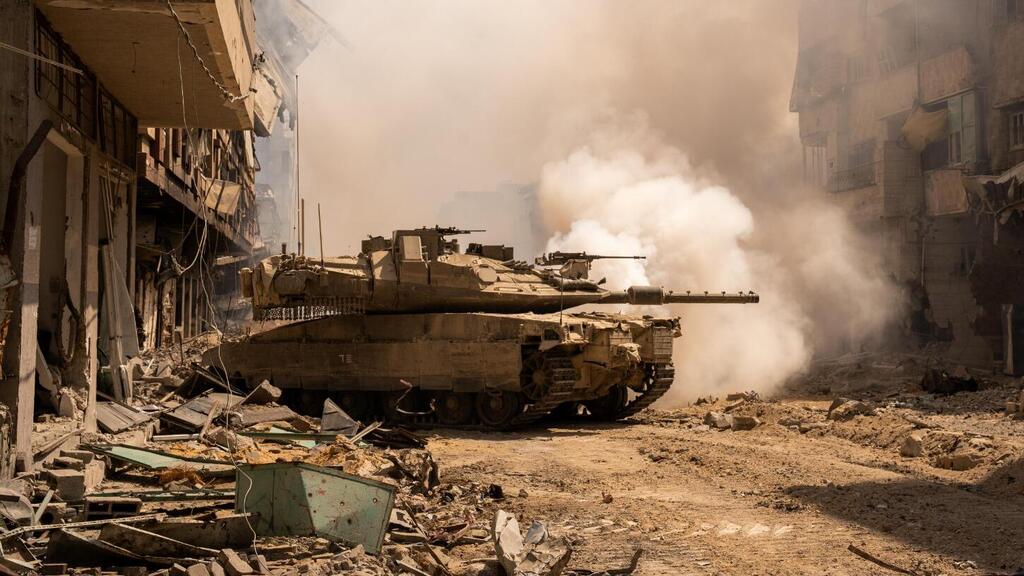 פעילות חטיבה 188 בעיר עזה