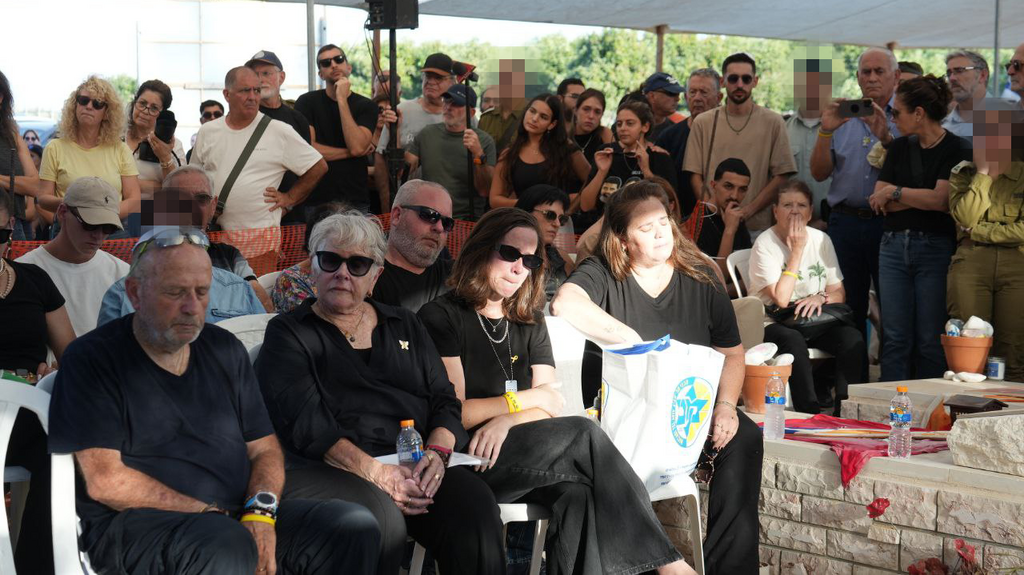 הלוויתם של נדב וים גולדשטיין-אלמוג שנרצחו בכפר עזה