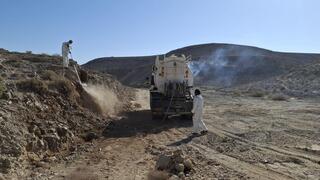 עבודות השיקום בנחל אשלים