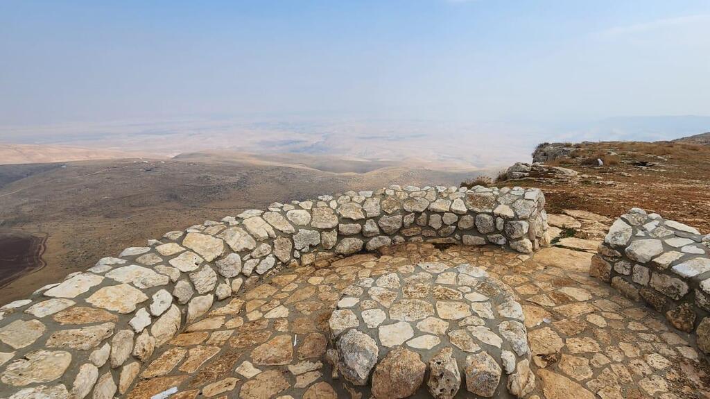 Kubbet al-Najma viewpoint (Photo: Haim Havshush) מצפה קובת א-נג'מה