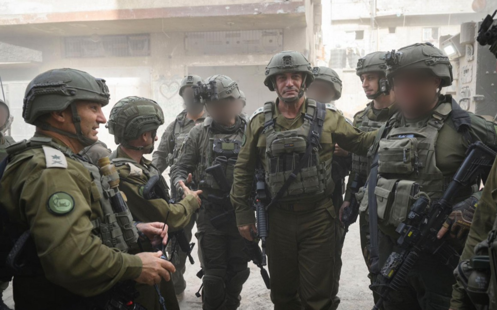 הרמטכ"ל אייל זמיר בסיור שטח ברצועת עזה