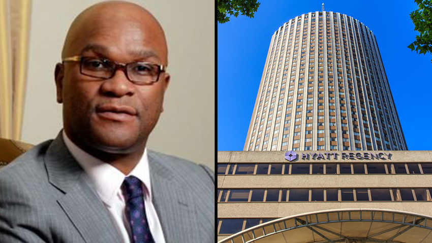 Нкосинати Эммануэль Мтетва. Отель Hyatt в Париже (Фото: 2p2play / Shutterstock) Нкосинати Эммануэль Мтетва. Отель Hyatt в Париже