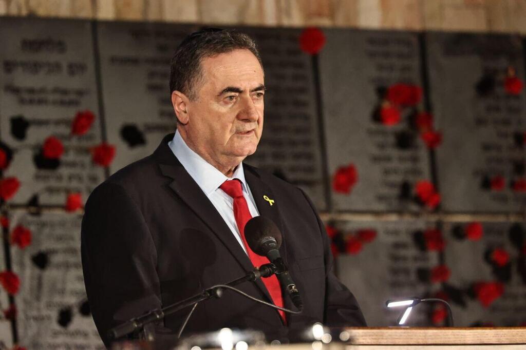 Photo: Moti Kimchi שר הביטחון כ״ץ בטקס ההתייחדות עם זכר חללי הצנחנים