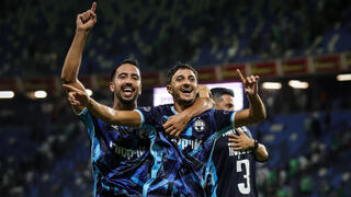 שחקני באר שבע חוגגים