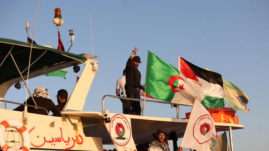 המשט בדרכו לחופי עזה