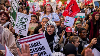 הפגנות פרו-פלסטיניות במדריד, ספרד